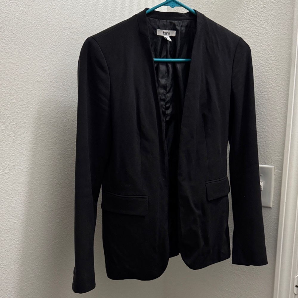 Bar III Black Blazer